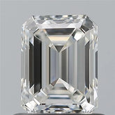 0.73ct Emerald Natural Diamond (Colour G, Clarity VVS2, GIA Certified)